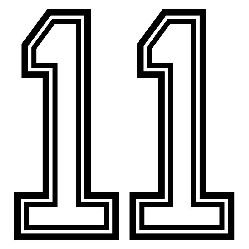11 Zahl symbol