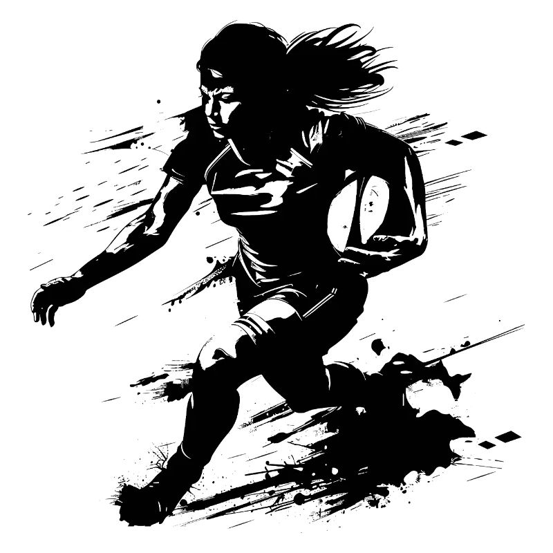 Rugby Spielerin