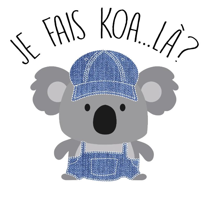 Koala Style Denim Casual