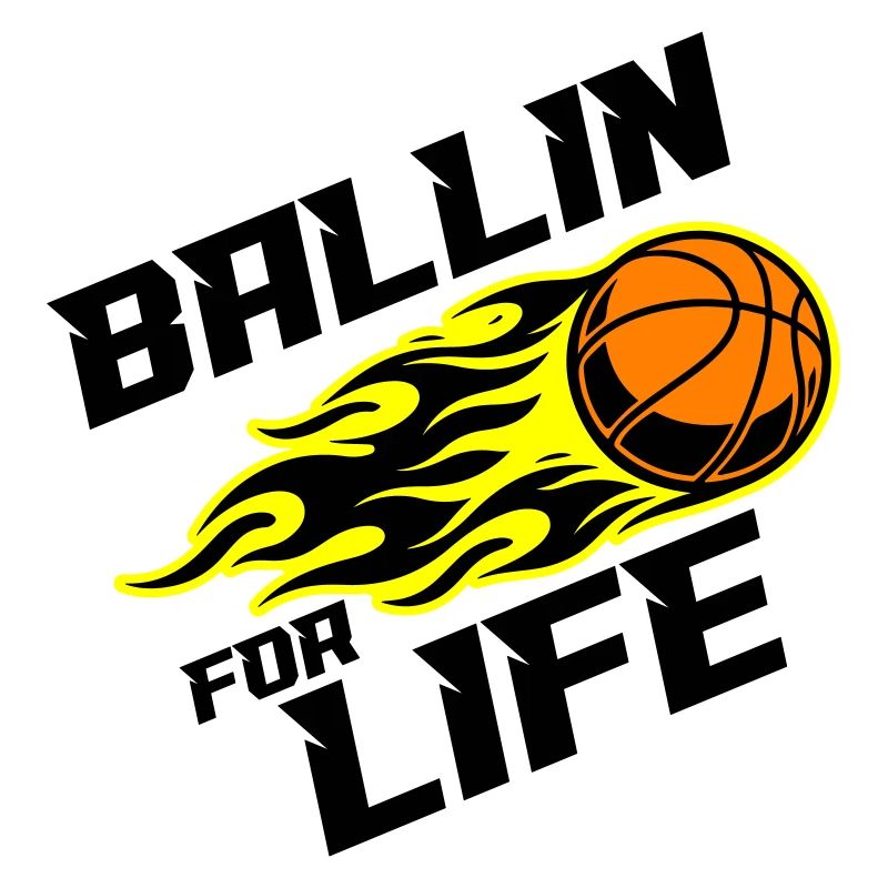 Basketball Ballin Spruch