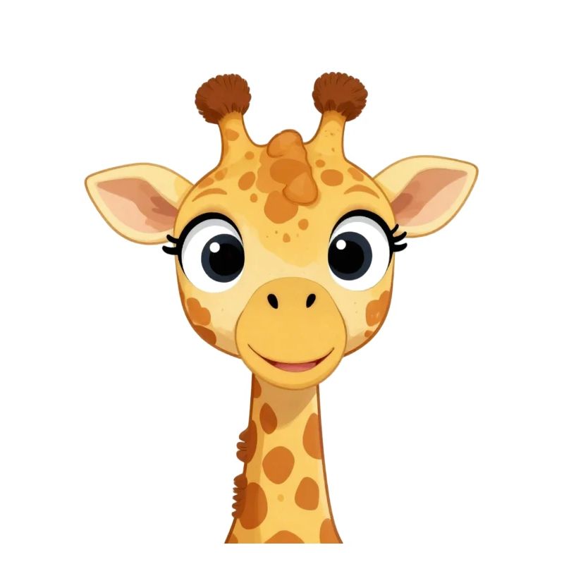lustige Giraffe Geschenk