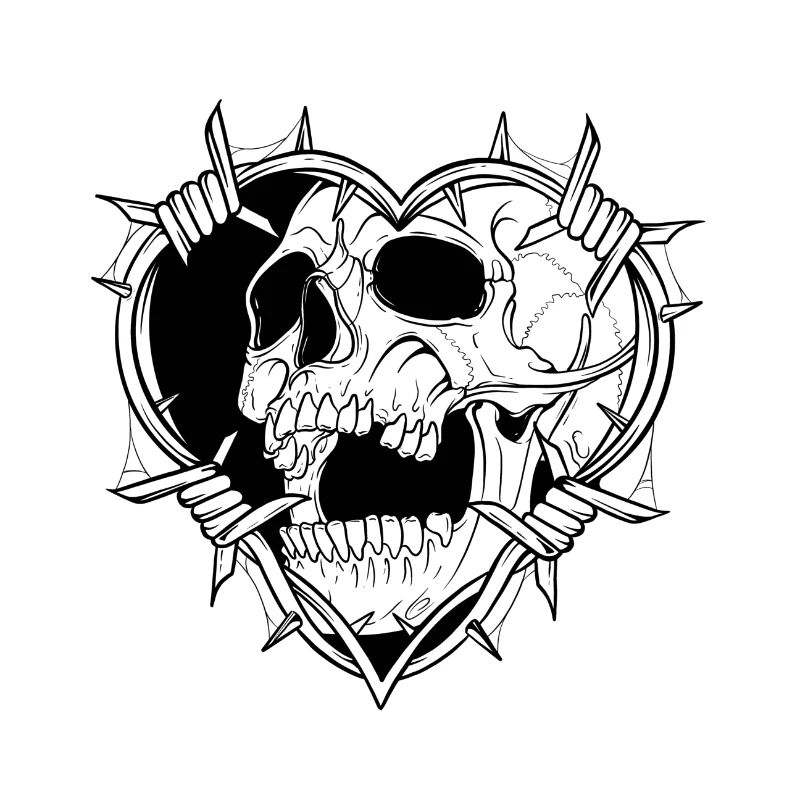 Love skull