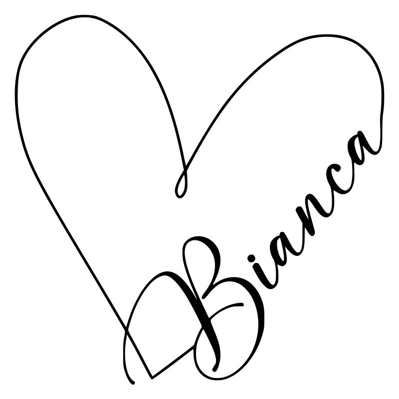 Bianca Name Herzlinie