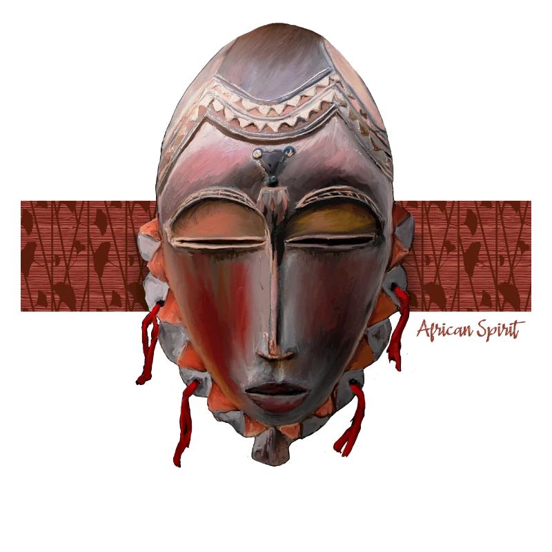 Afrikanische Maske, WEST