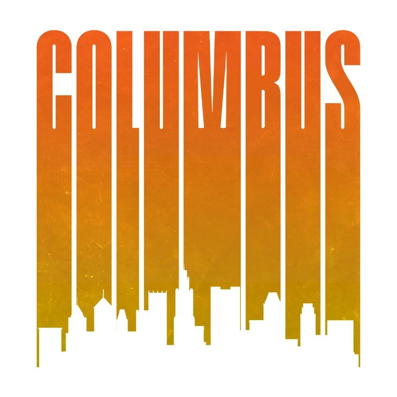 Columbus Sonnenuntergang Skyline