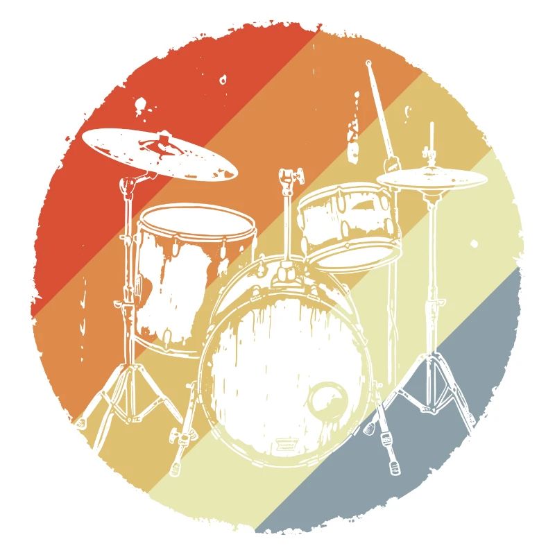 Schlagzeug Retro