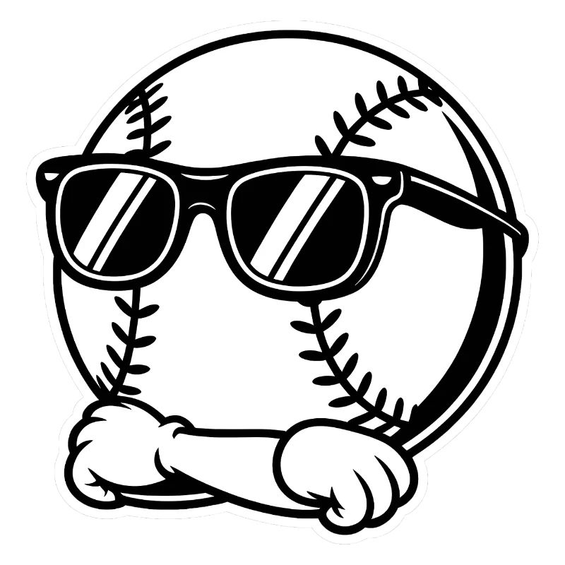 Cool Baseball - Sport-Logo