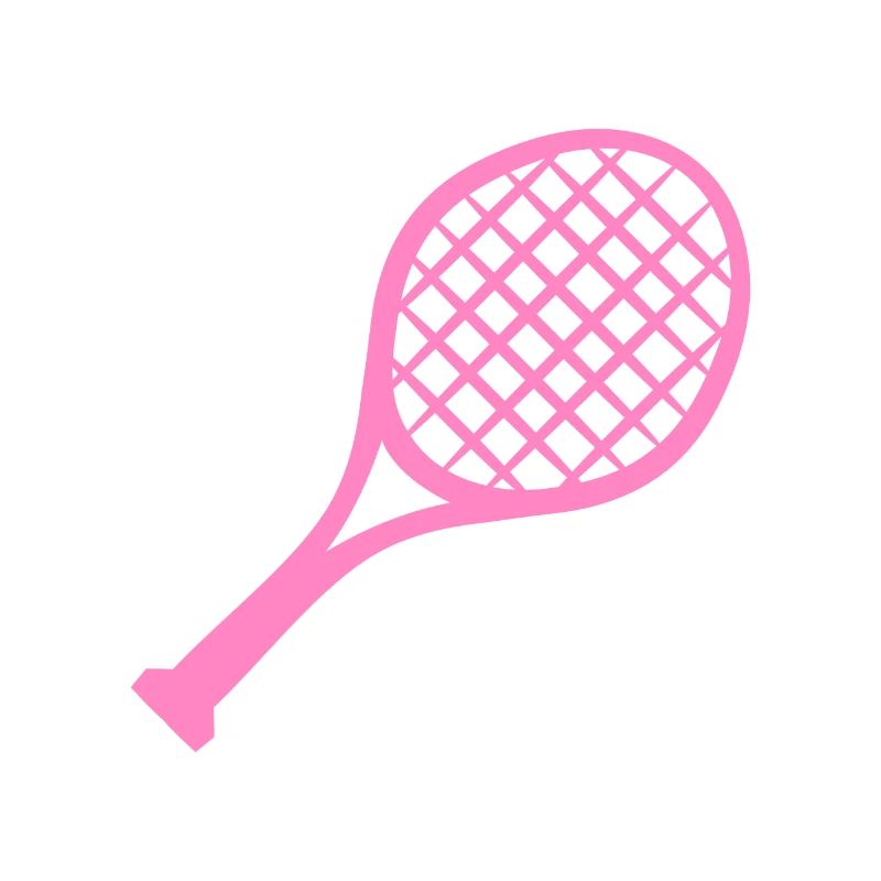 Tennis Schläger Rosa