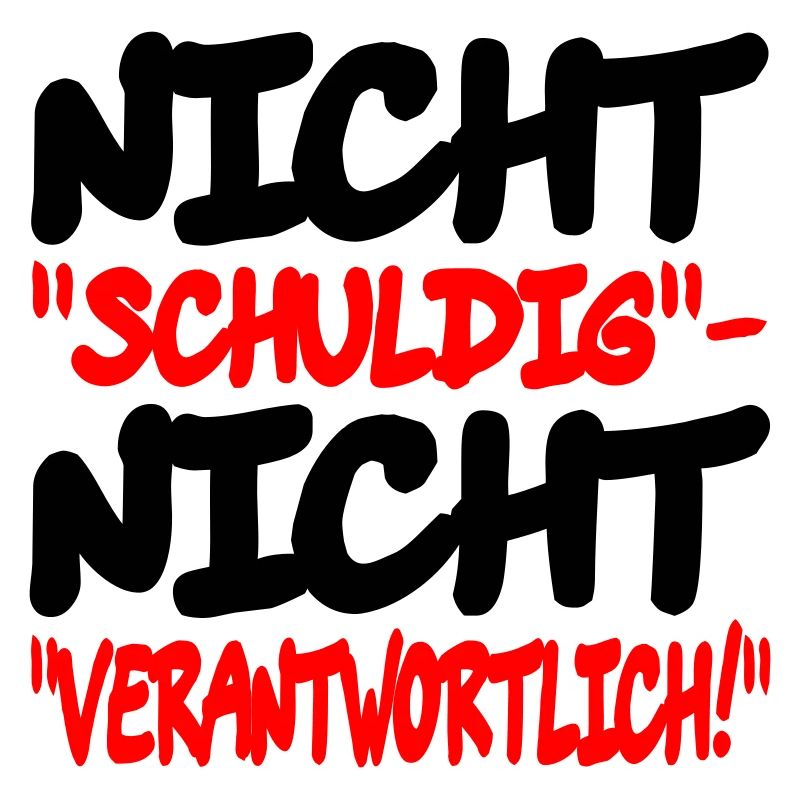 nicht schuldig