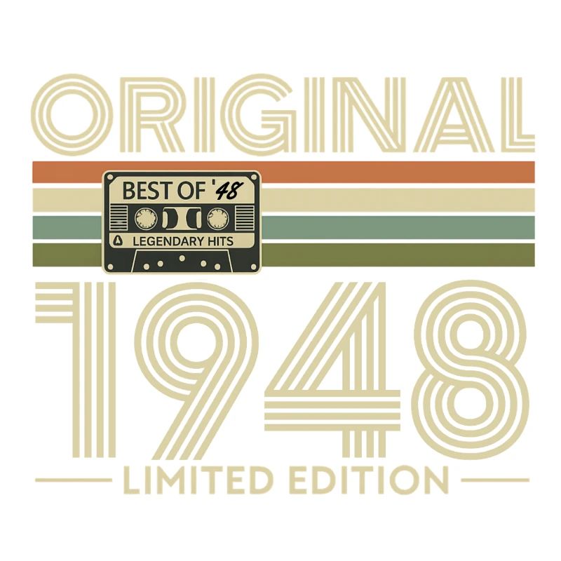 Original 1948 Retro Cassette Tee