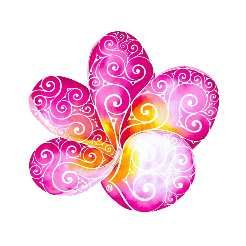 Swirly Plumeria