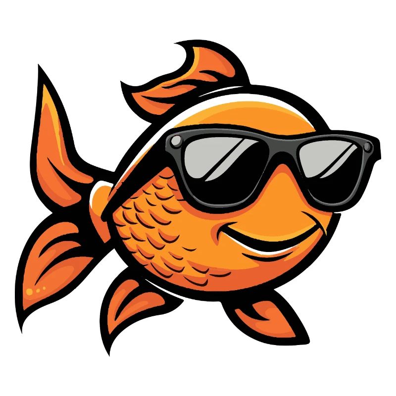 Goldfische Cool Tier