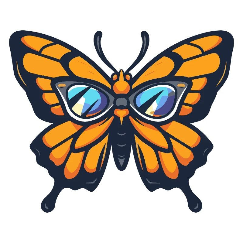 Schmetterling Cool Tier