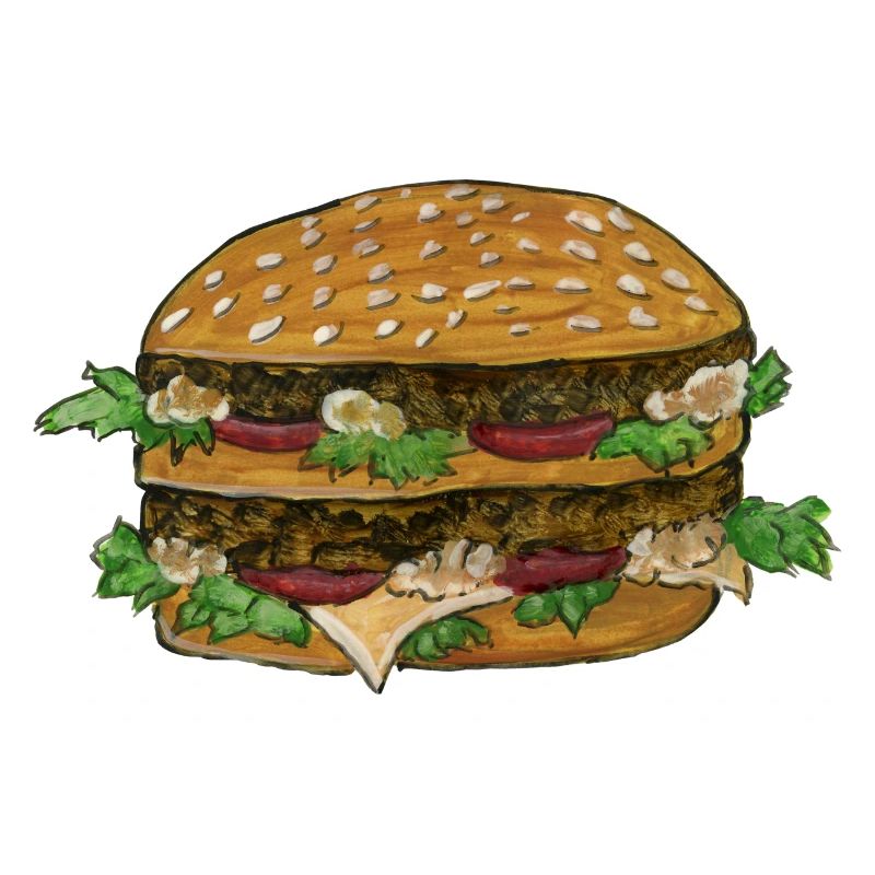 Hamburger - Burger - Cheeseburger