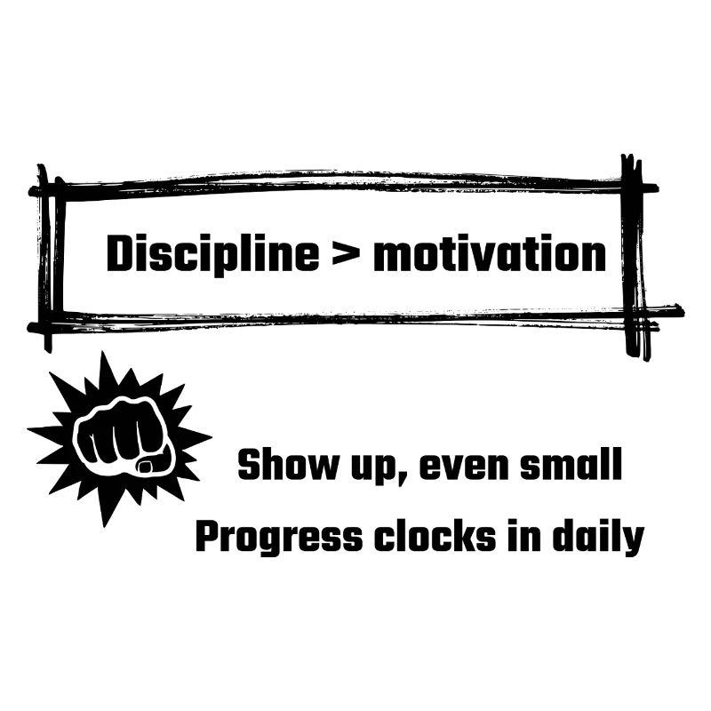 Discipline_motivation-_Show_up-_even_small-_Pro