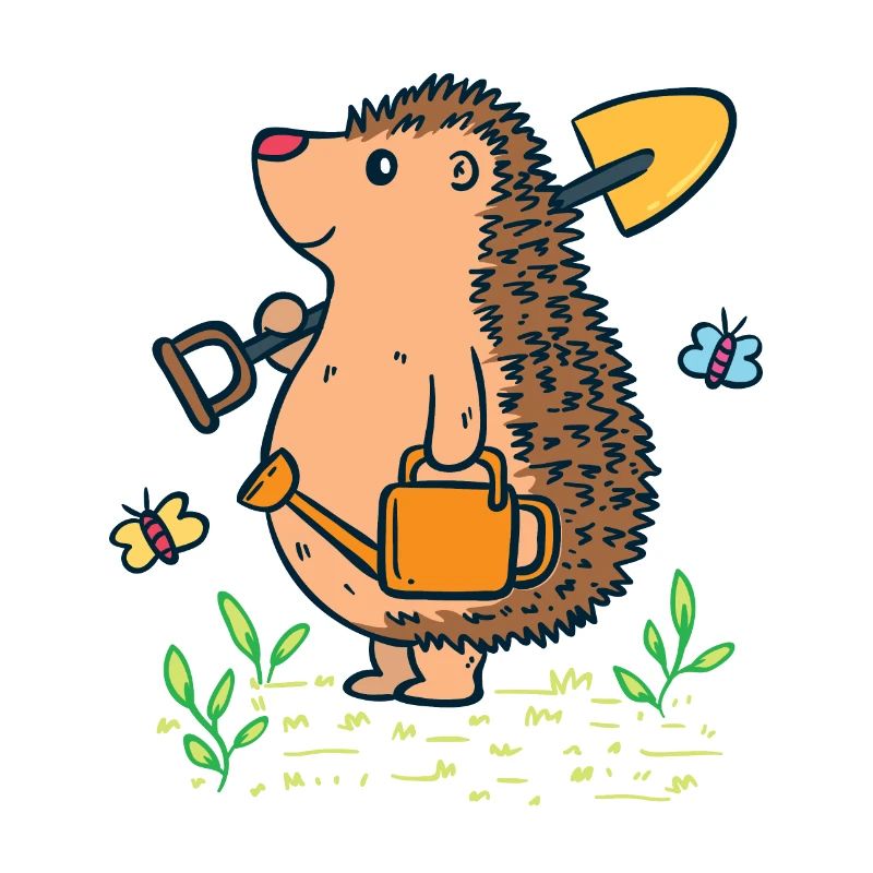 Igel im Garten