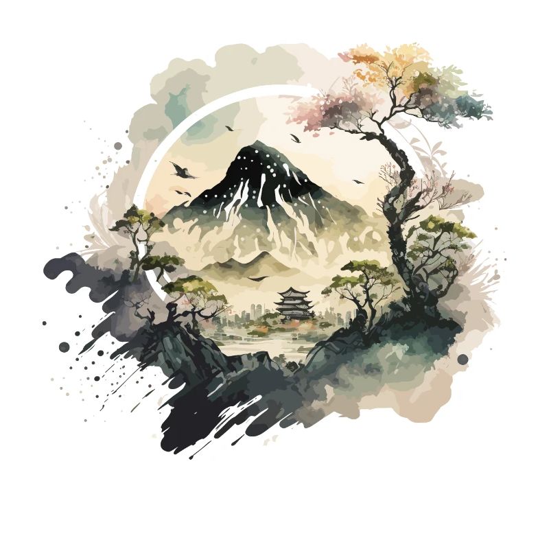 Japanischer Berg