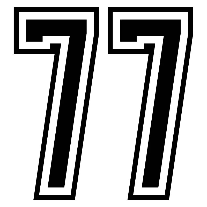 77 Numéro de numéro