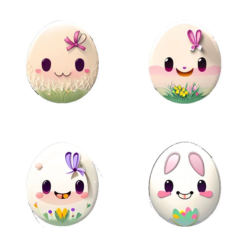 Easter Egg Easter Eggs Faces