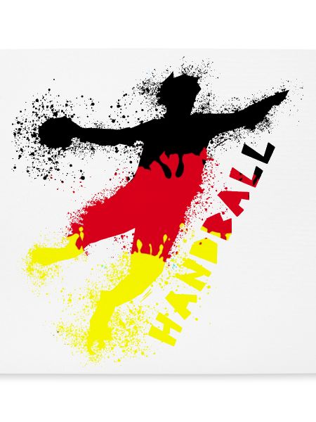 Handball, Deutschland,Flagge, Handballer
