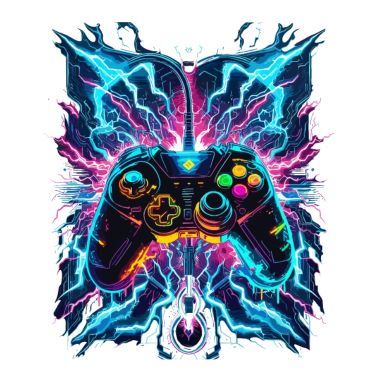 Controller di gioco Neon Blitz Power