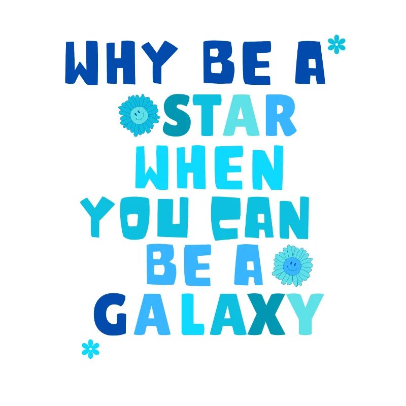 Warum ein Star sein, wenn man eine Galaxie sein kann