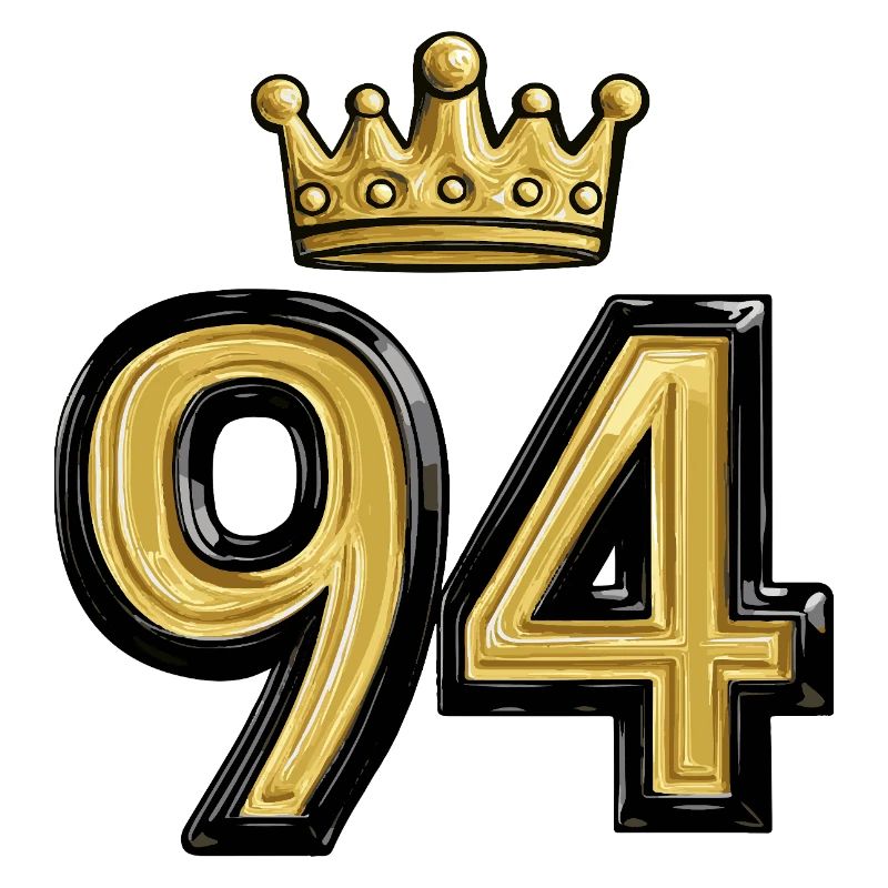 94 Zahl Krone