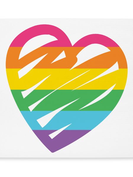 LGBTQ-Regenbogenherz