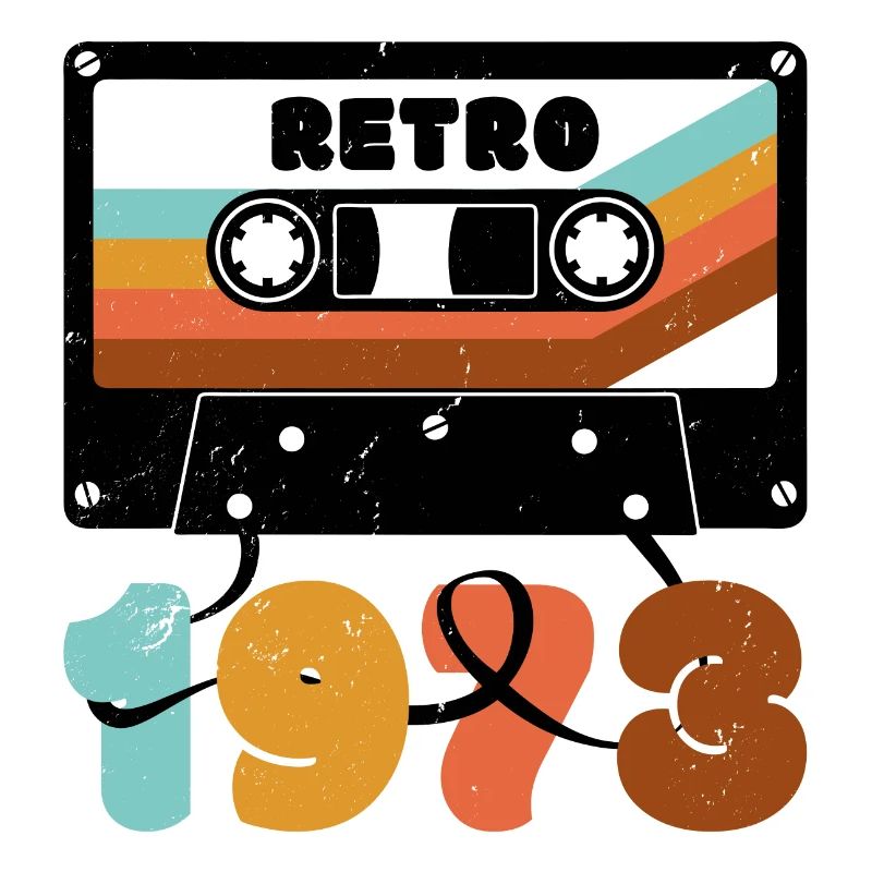1973 Retro Musikkassette