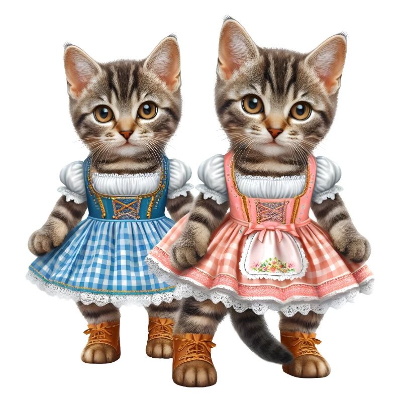 Dirndl kitties