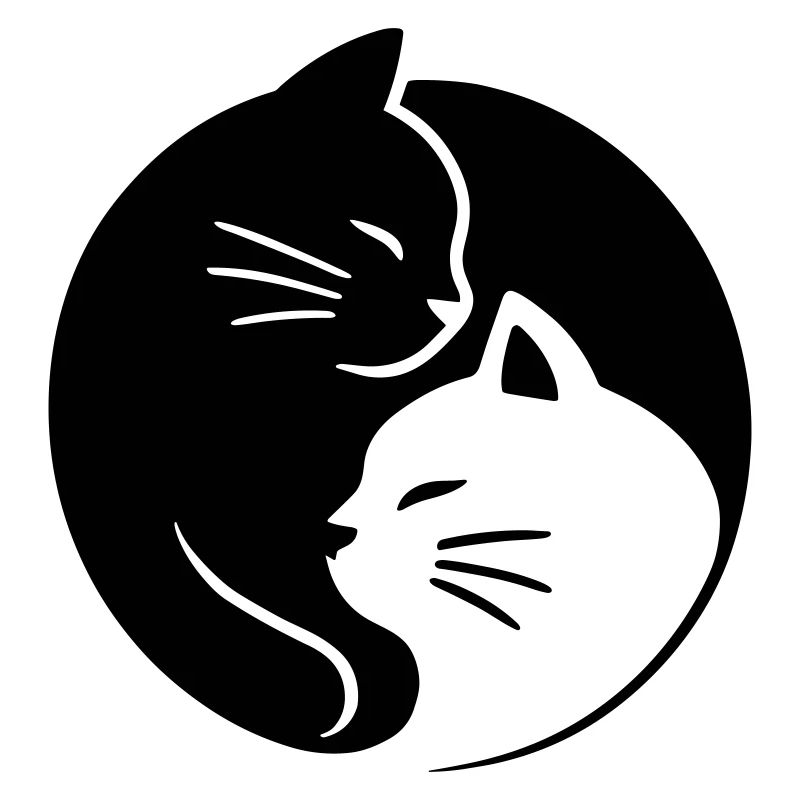 Ying Yang Cats