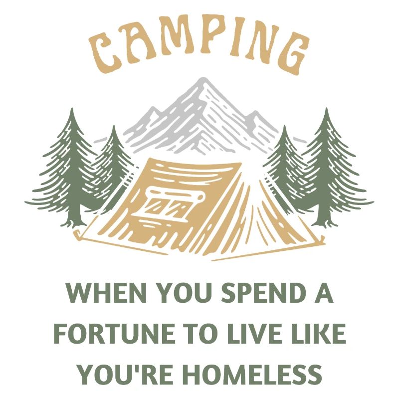 Camping - leben wie obdachlos