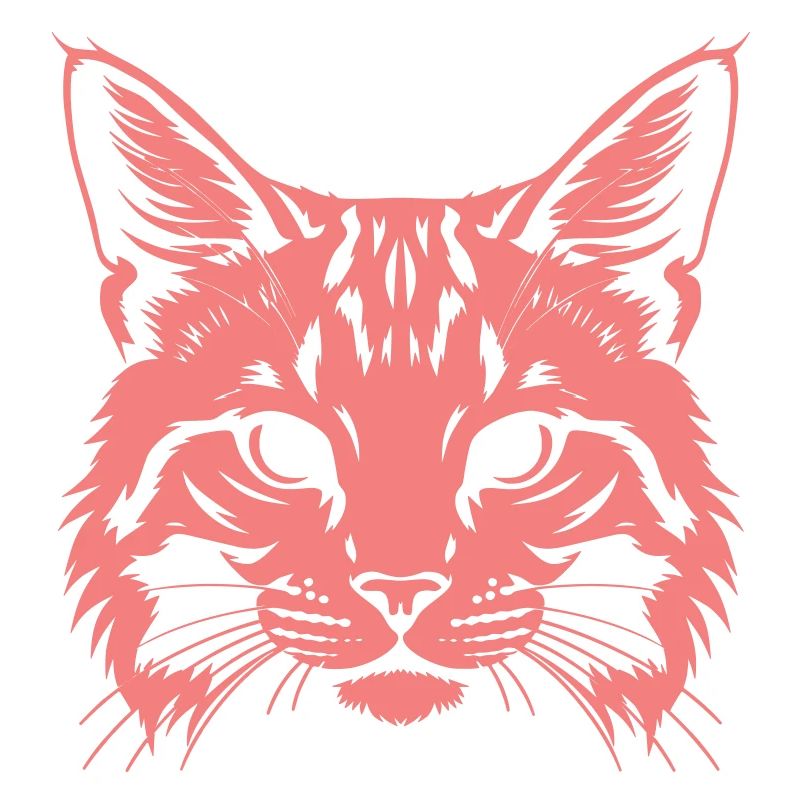 Katzenkopf Silhouette