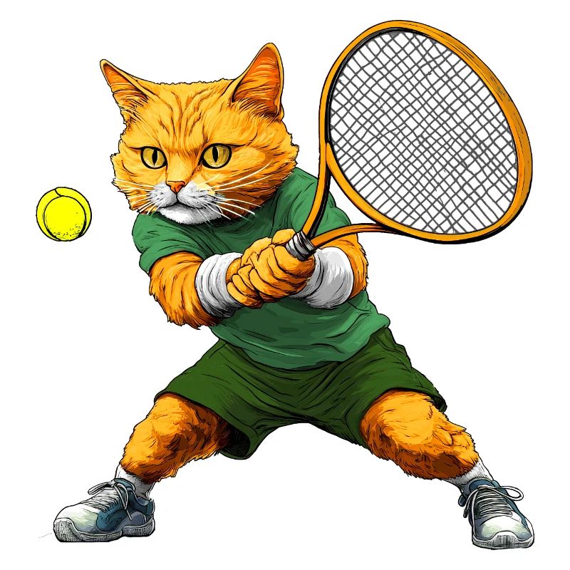 Tennis Katzen
