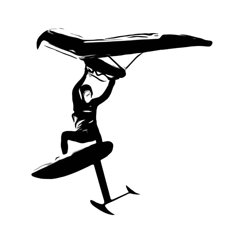 Wingfoil Jump