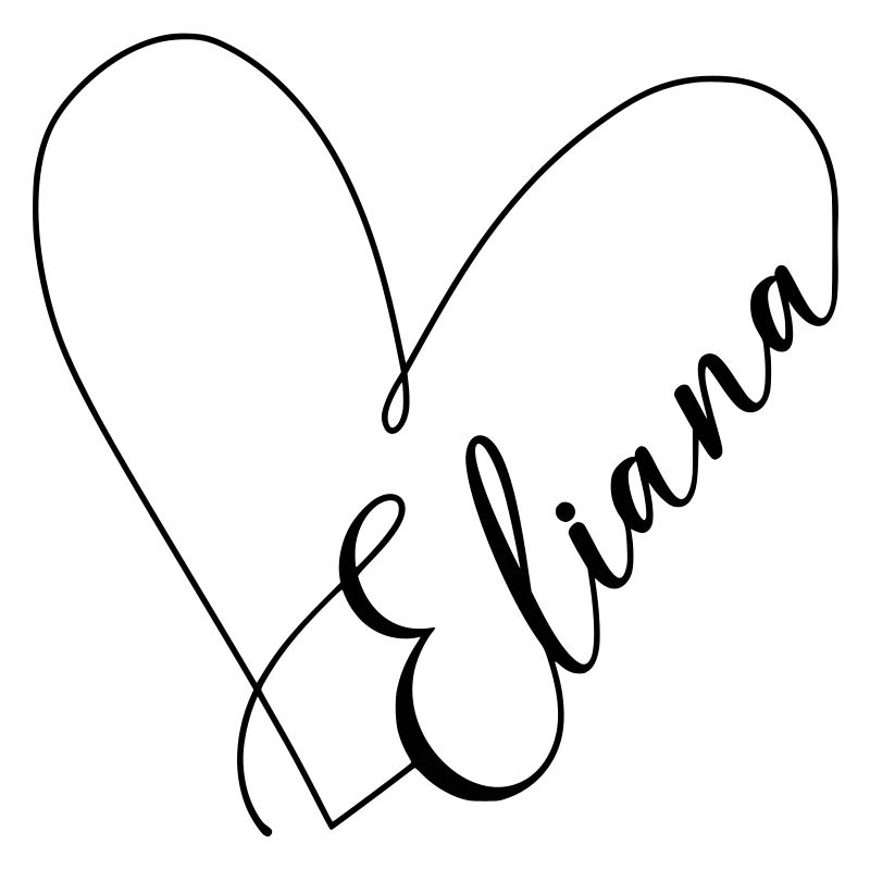 Eliana Name Herzlinie