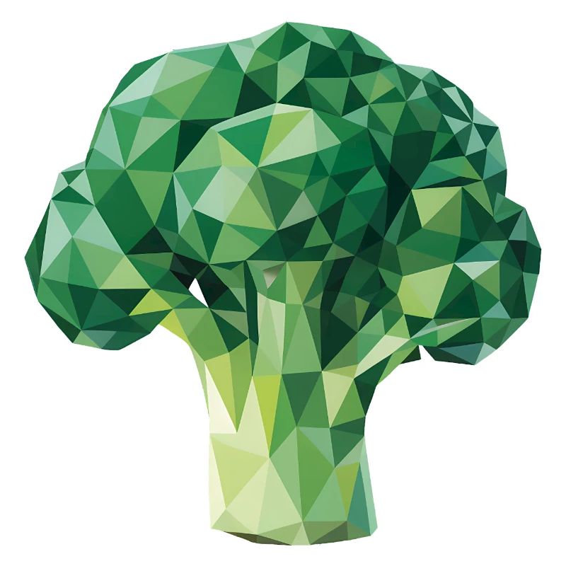 Brokkoli - Cooles Gemüse-Logo