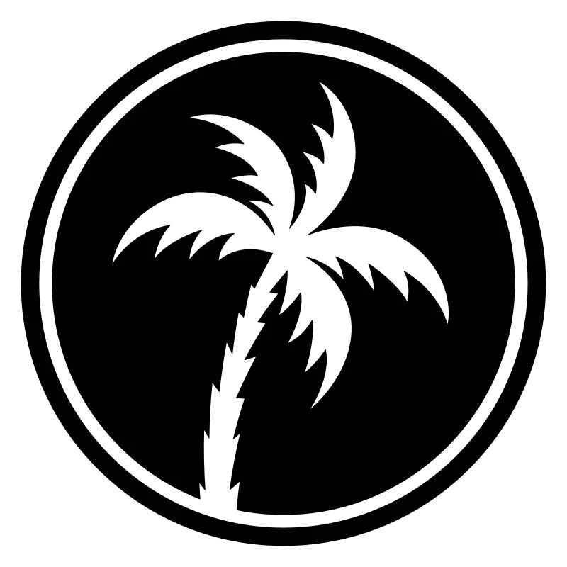 palme kreis icon