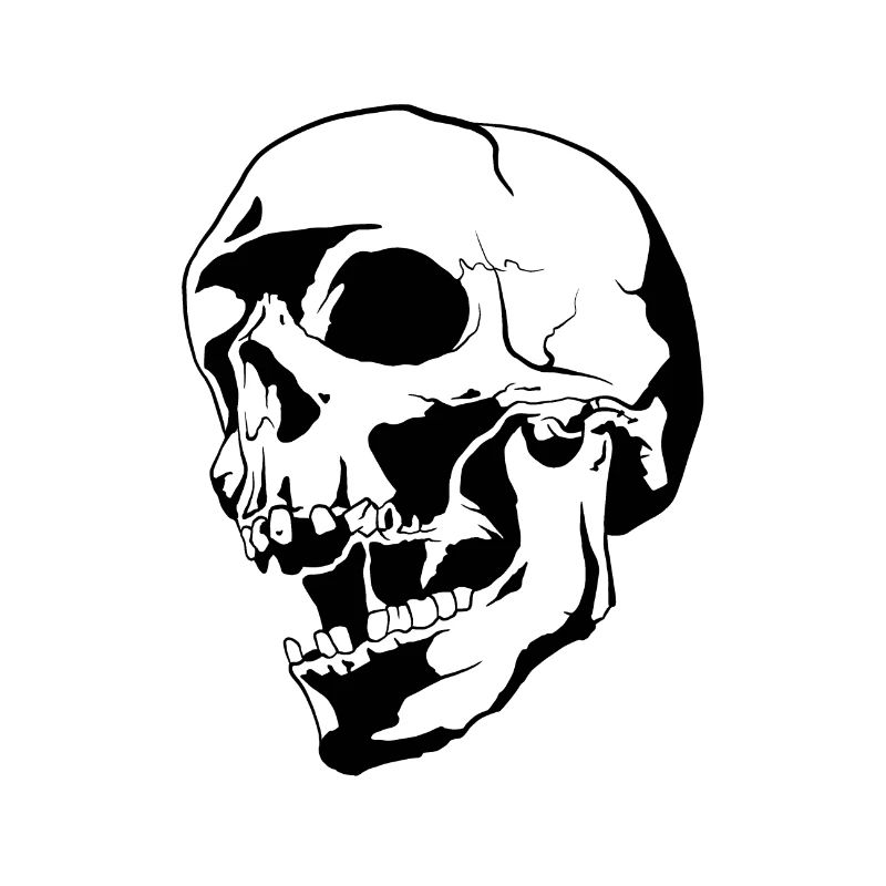 Totenkopf-Kunst