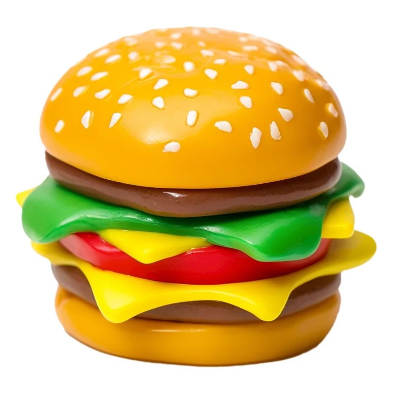 Hamburger Popart Print