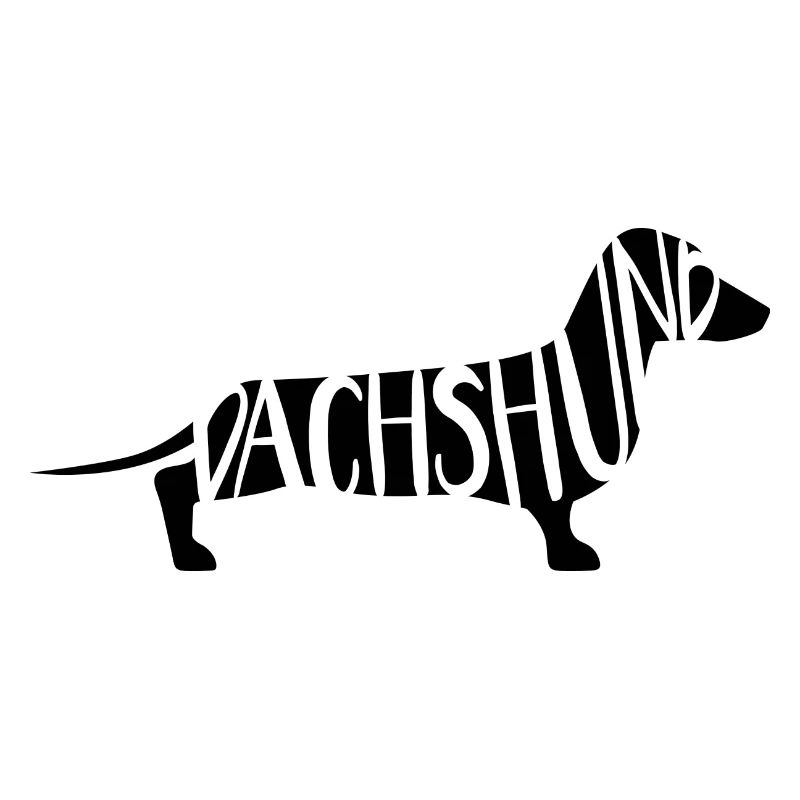 Dackel Dachshund - schwarz