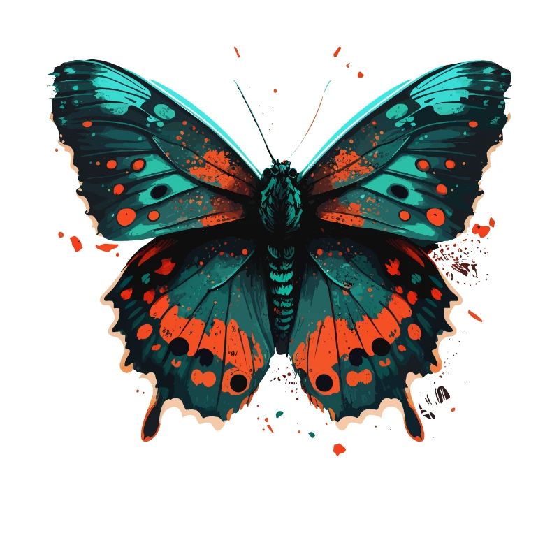 Schöne Buttefly