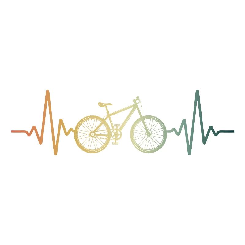 Herzschlag Fahrrad
