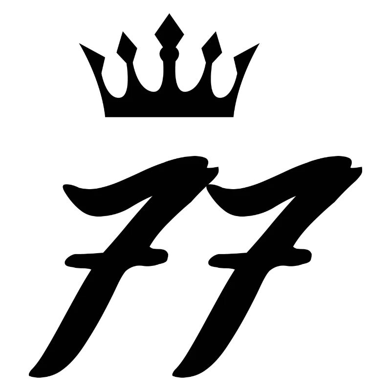 77 Couronne de numéros