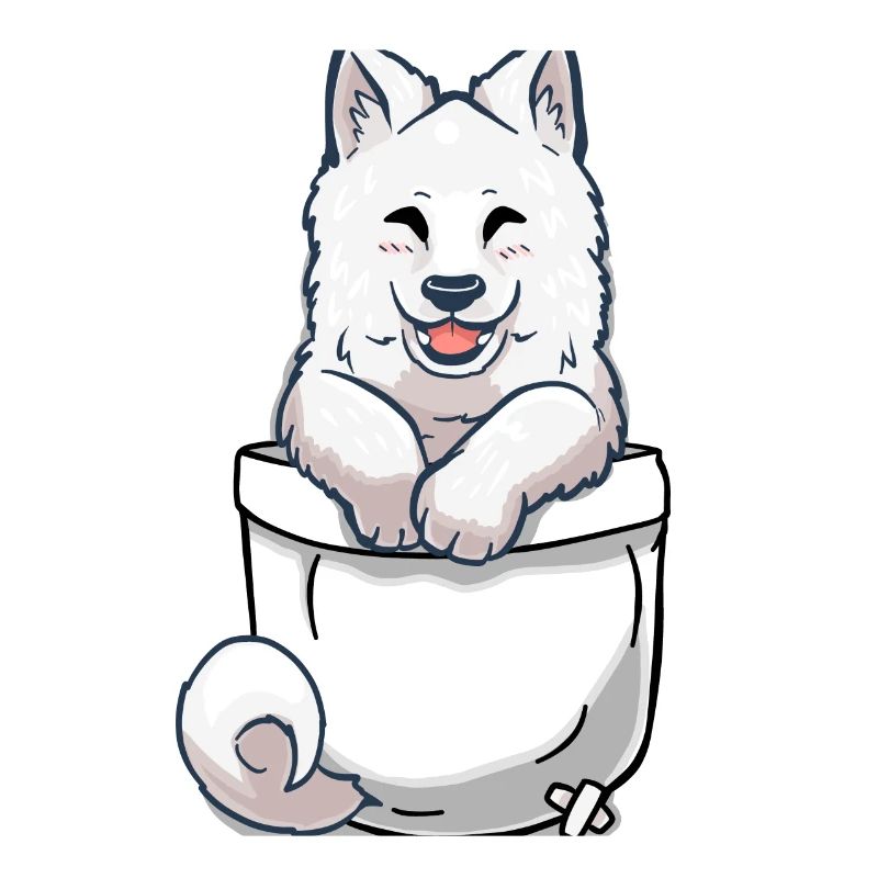 Pocket Samoyed Welpe