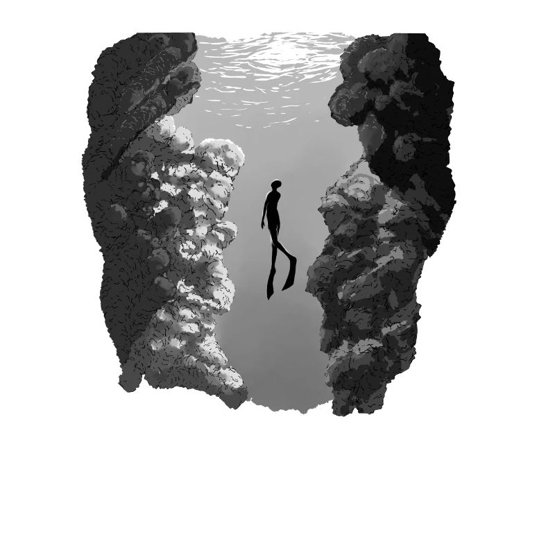 Dive Underwater Snorkel Divers Gift Idea