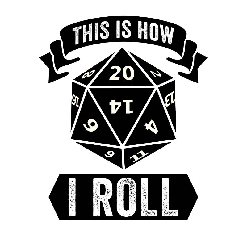 Rollenspiel Würfel Würfeln Spruch