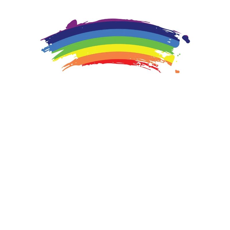Verkratzter Regenbogen