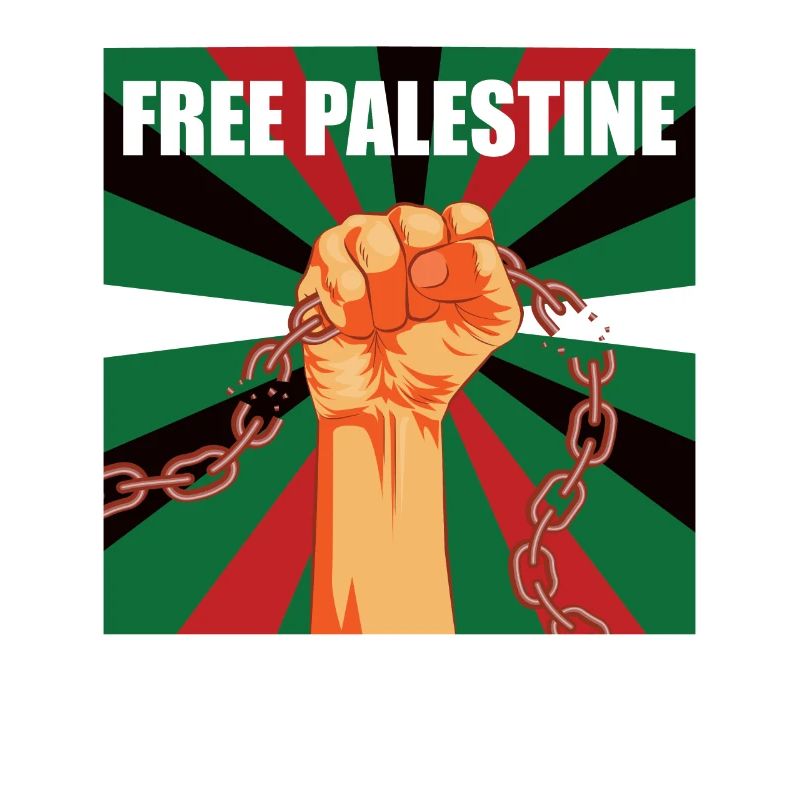 Free Palestine Freiheitskämpfer