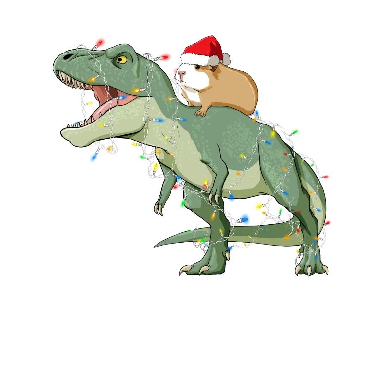 Père Noël T Rex et cobayes